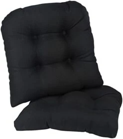 Omega Non-Slip Universal Chair Cushions For Dining Room, Kitchen And Office Use, U-Shaped Skid-Proof Seat Pad, 17x17 Inches, 2 Count (Pack Of 1), Indigo -Wilton Shop 31euH9oVHEL. AC