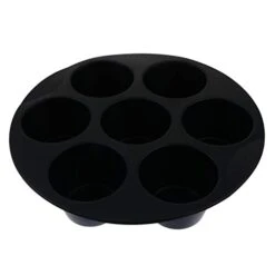 Chocolate Molds Chocolate Covered Cookies Air Fryer Muffin Pan Cupcake Pan Nonstick Baking Tray Baking Molds Air Fryer Accessory 6 Inch Round Griddle Round Cake Pans