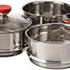 Culinary Edge 08814N Steamer Boiler Set, Silver -Wilton Shop 31f8LilP9yL