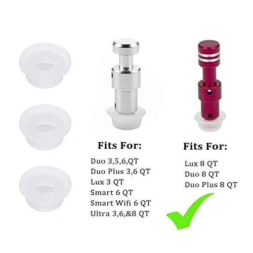 12 Pcs Instapot Replacement Float Valve Gaskets - Float Valve Sealer For Instant Pot Duo 3, 5, 6, 8 Qt, Duo Plus, Ultra, LUX 3, 8 Qt, Float Sealing Caps Float Valve Silicone Caps 4 12 Pcs Instapot Replacement Float Valve Gaskets - Float Valve Sealer For Instant Pot Duo 3, 5, 6, 8 Qt, Duo Plus, Ultra, LUX 3, 8 Qt, Float Sealing Caps Float Valve Silicone Caps - Image 2