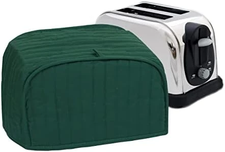 Premium Universal Two Slice Toaster Cover, 11.25" X 5.75" X 7", Polyester And Cotton Quilted, Fingerprint Protector, Super Soft Appliance Cover And Dust Cover, Black 9 Premium Universal Two Slice Toaster Cover, 11.25" X 5.75" X 7", Polyester And Cotton Quilted, Fingerprint Protector, Super Soft Appliance Cover And Dust Cover, Black - Image 7