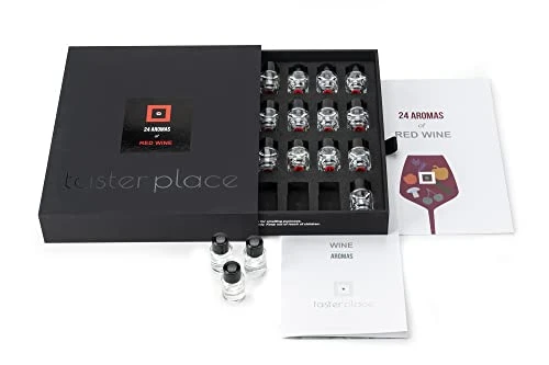 24 Red Wine Aroma Set- TASTERPLACE - English – For Sommeliers – For Wine Lovers – Tasting Tool 3 24 Red Wine Aroma Set- TASTERPLACE - English – For Sommeliers – For Wine Lovers – Tasting Tool
