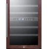 WC182ZPNR 18" Wide Built-In Wine Cellar, Panel-ready Door Trim (Panel Not Included), 3.3 Cu.ft Capacity, Up To 28 Standard 750ml Bottles, Factory Installed Lock, Digital Display -Wilton Shop 31gcuzVEoQL