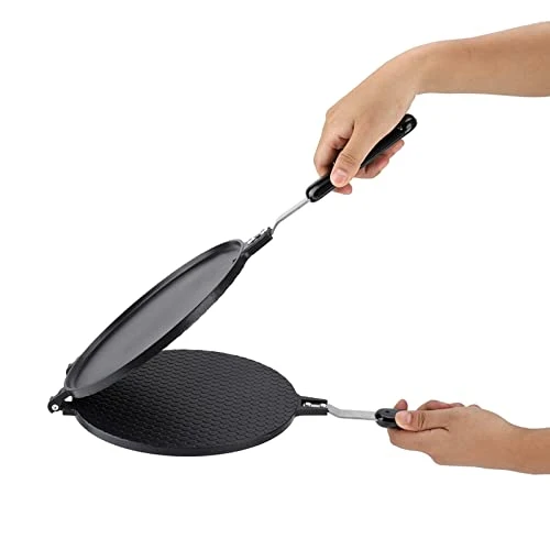 Waffle Cone Maker, Aluminum Alloy Non Stick Cake Griddle Automatic Controlled Egg Roll Mold Crispy Omelette Pan With Cool Touch Handles Kitchen Baking Tool For Home Kitchen DIY Desserts Ice Cream 8 Waffle Cone Maker, Aluminum Alloy Non Stick Cake Griddle Automatic Controlled Egg Roll Mold Crispy Omelette Pan With Cool Touch Handles Kitchen Baking Tool For Home Kitchen DIY Desserts Ice Cream - Image 6