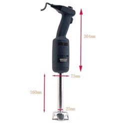 Pro Commercial Electric Big Stix Immersion Blender Hand Held Variable Speed Mixer 220 Watt Power With 6-Inch Removable Shaft, 6-Gallon Capacity(MW220S6) -Wilton Shop 31gnOpnUFLL