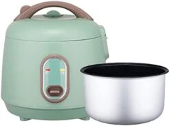 2L Mini Rice Cooker, Multifunctional Portable Nonstick Electric Rice Cooker, Fully Automatic With Removable For 1 To 2 Person To Cook Rice (Green) 16 2L Mini Rice Cooker, Multifunctional Portable Nonstick Electric Rice Cooker, Fully Automatic With Removable For 1 To 2 Person To Cook Rice (Green) -Wilton Shop 31hELQMTp4L. AC