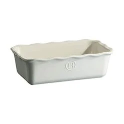 Emile Henry Modern Classic Loaf Pan, 10 X 5.8 X 3.1 Inches, Sugar