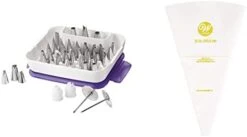 Wilton , 55-Piece Cake Supply Master Decorating Tip Set -Wilton Shop 31hkpwGwF6L. AC