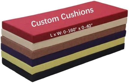 Custom Size Cushion For Bench, Settee Cushion, Window Seat Cushions Indoor, Window Seat Cushion (Olive-Green, Custom) 9 Custom Size Cushion For Bench, Settee Cushion, Window Seat Cushions Indoor, Window Seat Cushion (Olive-Green, Custom) - Image 7