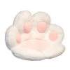 Freshdoll Seat Cushion Cat Paw Shape Lazy Sofa Office Chair Cushion Warm Skin-Friendly Floor Mat Specially Designed For Health Building,White -Wilton Shop 31iBkVq3WmL