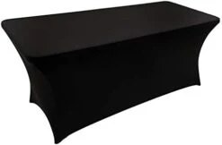 Spandex Table Covers 6 Feet, Stretch/Fitted Table Covers For 6 Feet Folding Table, Rectangular Spandex Table Cloths For Wedding Party Or Event (6FT-1PC, White) 16 Spandex Table Covers 6 Feet, Stretch/Fitted Table Covers For 6 Feet Folding Table, Rectangular Spandex Table Cloths For Wedding Party Or Event (6FT-1PC, White) -Wilton Shop 31iTCEyBWrL. AC