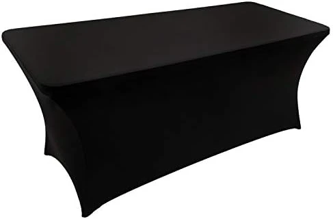 Spandex Table Covers 6 Feet, Stretch/Fitted Table Covers For 6 Feet Folding Table, Rectangular Spandex Table Cloths For Wedding Party Or Event (6FT-1PC, White) 9 Spandex Table Covers 6 Feet, Stretch/Fitted Table Covers For 6 Feet Folding Table, Rectangular Spandex Table Cloths For Wedding Party Or Event (6FT-1PC, White) - Image 7