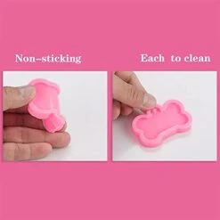 PEGAFOX 5 Pcs Love Paw Print Keychain Silicone Resin Molds Heart Dog Paw Candy Fondant Mold For DIY Mother's Day Valentine's Day Gifts, Dog Tag Polymer Clay, Cake Decorating,Candy Cube Mold1 9 PEGAFOX 5 Pcs Love Paw Print Keychain Silicone Resin Molds Heart Dog Paw Candy Fondant Mold For DIY Mother's Day Valentine's Day Gifts, Dog Tag Polymer Clay, Cake Decorating,Candy Cube Mold1 -Wilton Shop 31iXr6043wL