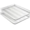Nordic Ware Half Sheet Prism Baking, 2 Pack, Natural