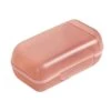 Soap Container Portable Soap Dishes Case Durable Plastic Sealed Travel Washing Soap Box With Lid Bathroom Gadget Slip-Proof Soap Case (Color : Red) -Wilton Shop 31if2Pss1ML