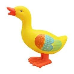 Winding Clockwork Toy Jumping Yellow Duck Simulation Animal Infant Enlightenment Boys And Girls Learn To Climb 1 To 8 Years Old Toy Classroom Exchange Valentines Day Cards
