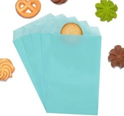 Flat Glassine Waxed Paper Treat Bags 4x6 Semi-Transparent For Bakery Cookies Candies Dessert Chocolate Party Favor, Pack Of 100 By Quotidian (4'' X 6'') 24 Flat Glassine Waxed Paper Treat Bags 4x6 Semi-Transparent For Bakery Cookies Candies Dessert Chocolate Party Favor, Pack Of 100 By Quotidian (4'' X 6'') -Wilton Shop 31irBrKpaTL. AC