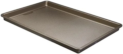 Cook Aluminized Steel, Diamond-Infused Non-Stick Coated Textured Bakeware, Loaf Pan, Champagne Pewter 10 Cook Aluminized Steel, Diamond-Infused Non-Stick Coated Textured Bakeware, Loaf Pan, Champagne Pewter - Image 8