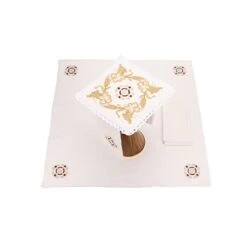 Mass Altar Linens Set With Grapevine & Wheat Design