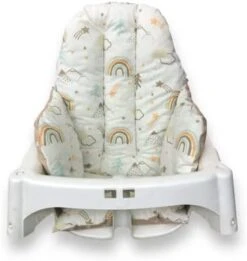 High Chair Cushion For IKEA High Chair, One Piece IKEA High Chair Accessories, Cotton Antilop High Chair Accessories, Washable IKEA High Chair Cushion (Jungle Green) -Wilton Shop 31jNkKxVL. AC