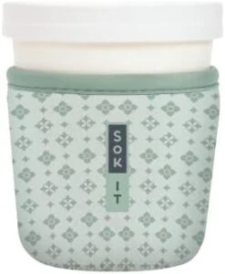 Tub Sok Reusable Neoprene Insulated Sleeve For Ice Cream Tubs (Cow Print, Fits Tapered Ice Cream Pints) -Wilton Shop 31jiBETUPdL. AC