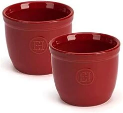 Emile Henry 3.25" X 2.75" Ramekins (Set Of 2) | Flour -Wilton Shop 31kGny0OmSL. AC