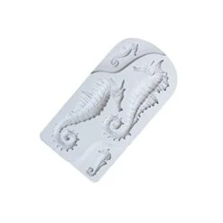 4-Hole Sizes Cute Seahorses Shapes DIY 3D Silicone Mold Making Ice Blocks Candy Fondant Chocolates Soaps Cakes Mousse Jelly Candles Decorating -Wilton Shop 31kgatJPWZL