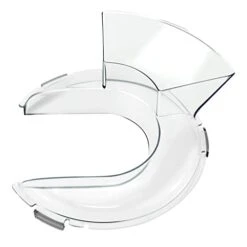 Puxyblue KN1PS Pouring Shield Latest Upgraded 4.5 And 5 Quart Stainless Steel Bowls Tilt Head Stand Mixer Bowls 1year Warranty