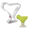 Margarita Glass Cookie Cutter, 4.25" Made In USA By Ann Clark -Wilton Shop 31lAauyjEVL