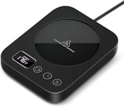 Mug Warmer, Upgrade Coffee Warmer For Desk With 3 Temperature Settings, Fast Heating Cup Warmer 12 Timer, 4H Auto Shut Off, Gravity Sensor, Keep Best Temp For Tea,Beverage,Milk -Black 18 Mug Warmer, Upgrade Coffee Warmer For Desk With 3 Temperature Settings, Fast Heating Cup Warmer 12 Timer, 4H Auto Shut Off, Gravity Sensor, Keep Best Temp For Tea,Beverage,Milk -Black -Wilton Shop 31lv200EAEL. AC