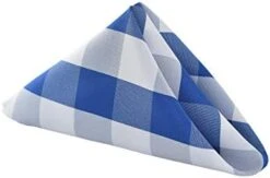 Checkerd Gingham Plaid Washable Soft Comfortable And Luxury Serviette For Family Dinners Weddings Parties And Banquets Set Of 4 Pieces Cloth Napkins 20 X 20 Inch Black And Red -Wilton Shop 31lzTTK0dfL. AC