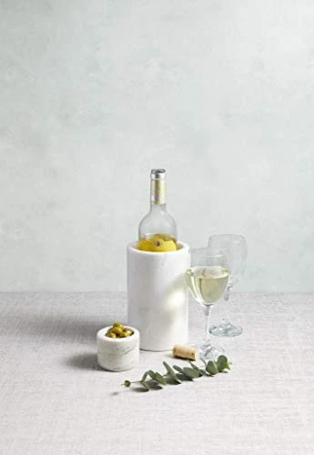 Master Class Artesà Marble Wine Cooler-White, 12 X 12 X 19 Cm 4 Master Class Artesà Marble Wine Cooler-White, 12 X 12 X 19 Cm - Image 2