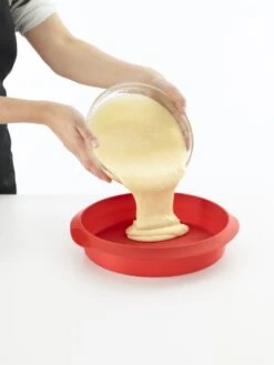 Lekue ékué Silicone Cake Mould 26 Cm, Red