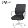 Seiyue Slipcovers Cloth Chair Pads Removable Cover Stretch Cushion Resilient Fabric Office Desk Chair Cover (Only Cover,No Chair) -Wilton Shop 31nNfx73h9L