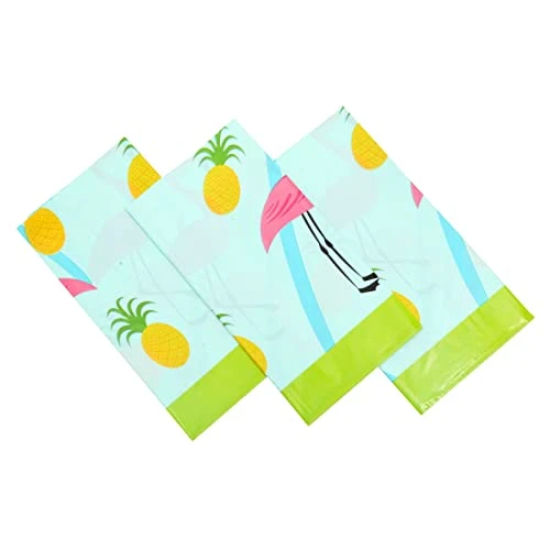 3-Pack Flamingo Tablecloth For Pineapple Birthday Decorations, Plastic Table Cover For Tropical Hawaiian And Flamingo Party Supplies, Summer Pool Party (54x108 Inches) 6 3-Pack Flamingo Tablecloth For Pineapple Birthday Decorations, Plastic Table Cover For Tropical Hawaiian And Flamingo Party Supplies, Summer Pool Party (54x108 Inches) - Image 4