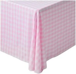 Gingham Tablecloth - Checkered Tablecloth For Parties, Picnics & More - Farmhouse Tablecloth - Spring Tablecloth - Picnic Tablecloth - Cloth Tablecloths For Rectangle Tables - 60”x84 Orange -Wilton Shop 31nU01ZAuqL. AC