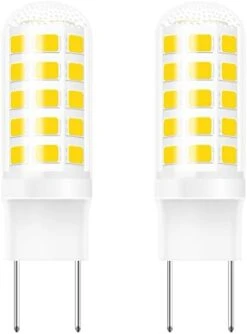 8 Led Bulb Dimmable Under Microwave Light Bulb 50W Halogen Replacement For GE Samsung LG Over The Range Microwave Hood, 120V 5W 500LM Daylight White 6000K, Replaces WB08X10057 WB08X10051, 2-Pack -Wilton Shop 31nVXzlcKZL. AC