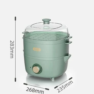 ZGJHFF Electric Food Steamers Household Multifunctional Egg Cooker ForBoiler Cooking Tools Kitchen 2 Layers 600W 8 ZGJHFF Electric Food Steamers Household Multifunctional Egg Cooker ForBoiler Cooking Tools Kitchen 2 Layers 600W - Image 6