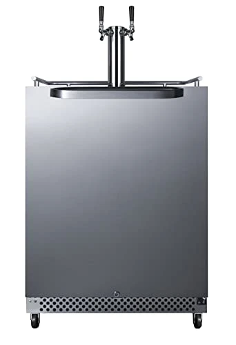 Summit Appliance SBC696OSWKDTWIN 24" Wide Built-In Outdoor Wine Kegerator, Weatherproof, Full-Sized Wine Dispenser, Complete Dual Tap Kit, Automatic Defrost, Digital Thermostat, Open Door Alarm 3 Summit Appliance SBC696OSWKDTWIN 24" Wide Built-In Outdoor Wine Kegerator, Weatherproof, Full-Sized Wine Dispenser, Complete Dual Tap Kit, Automatic Defrost, Digital Thermostat, Open Door Alarm