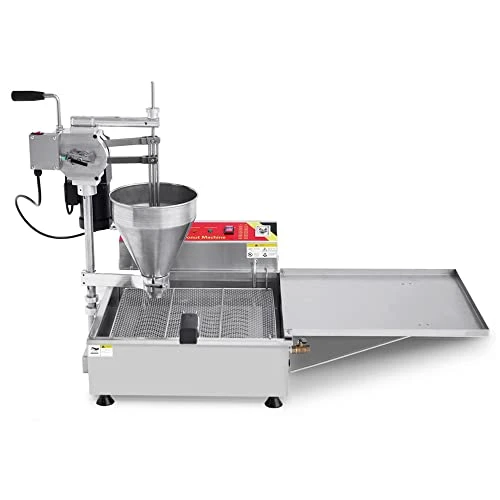 Commercial Semi Auto Donut Maker Machine, 7.5L Hopper Electric Frying Donut Deep Fryer Maker With 3 Sizes Moulds, 110V Doughnut Making Machine With Intelligent Control Panel (2000PCS/H) 7 Commercial Semi Auto Donut Maker Machine, 7.5L Hopper Electric Frying Donut Deep Fryer Maker With 3 Sizes Moulds, 110V Doughnut Making Machine With Intelligent Control Panel (2000PCS/H) - Image 5