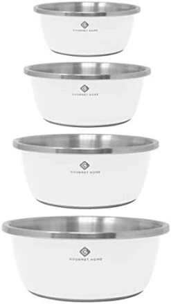 Products 4 Piece Stainless Steel Mixing Bowls For Kitchen (Black) -Wilton Shop 31oMczp2IUL. AC