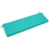 Indoor/Outdoor Bench Cushion, 1 Count (Pack Of 1), Aqua Blue 2 Indoor/Outdoor Bench Cushion, 1 Count (Pack Of 1), Aqua Blue -Wilton Shop 31oZMtxCQqL