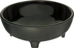 087803 Molcajete Ramekin, 8 Oz. Black, Melamine