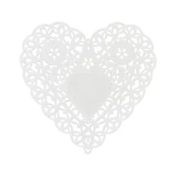 , Inc Heart Paper White Lace Doily For Decorations, Crafts, Parties, 4-Inch, 36 Count -Wilton Shop 31p27gPrm8L