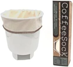 ColdBrew Filter - GOTS Certified Organic Cotton Reusable Coffee Filter (CB64-01) 21 ColdBrew Filter - GOTS Certified Organic Cotton Reusable Coffee Filter (CB64-01) -Wilton Shop 31pRMa77XHL. AC