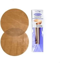 -O-Glide 225 Mm/9-Inch Woven Glass Fabric Coated In 100 Percent PTFE Pre-Cut Circles Liner, Pack Of 2, Brown -Wilton Shop 31pUVO5SfoL. AC 1