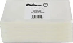 100 Count - Precut Food Vacuum Sealer Bags Storage,Quart Size 8" X 12"