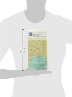 Wilton Fondant And Gum Paste Silicone Mold, Lace -Wilton Shop 31peL2VNobL