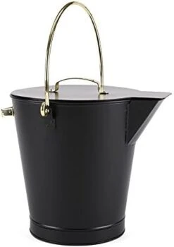 All Black Ash Bucket Pail -Wilton Shop 31pv2plY3SL. AC