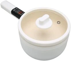 Ortable Electric Frying Pan 700W 1.8L Multifunction Electric Skillet 5 Cooking Modes Rice Office Eggs US Plug 110V -Wilton Shop 31r1qZYLQOL. AC